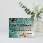 Psalm 118 - Ik riep de Heer op Briefkaart (Staand voorkant)