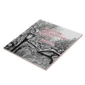 Psalm 119:105 Bijbel Verse Aangepast Christelijk c Tegeltje (Zijkant)