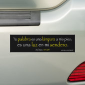 Psalm 119:105 bumpersticker (Op auto)