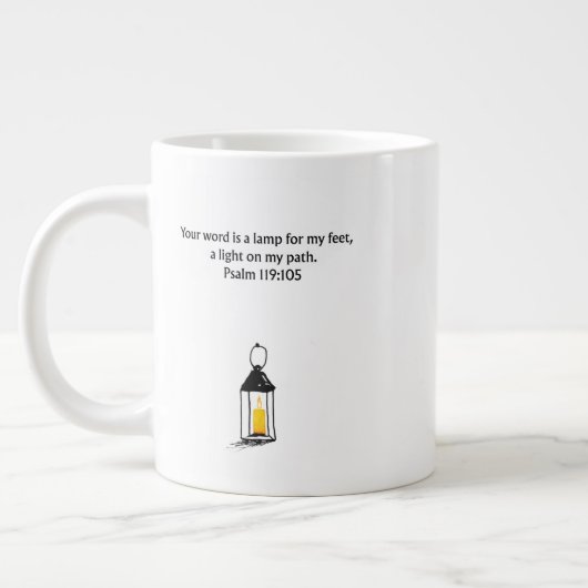Psalm 119:105 Christelijke mok | Geschenk voor het (Links)