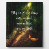 Psalm 119:105  fotoplaat (Voorkant)