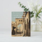 Psalm 119 - 105 in Via Dolorosa, Jeruzalem Briefkaart (Staand voorkant)