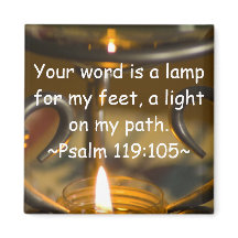 psalm 119:105 Magnet
