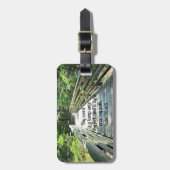 Psalm 119:105 Mijn woord is een lamp.. Bagagelabel (Voorkant verticaal)