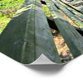 Psalm 119:105 Mijn woord is een lamp.. Poster (Hoek)