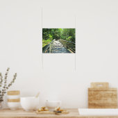 Psalm 119:105 Mijn woord is een lamp.. Poster (Keuken)