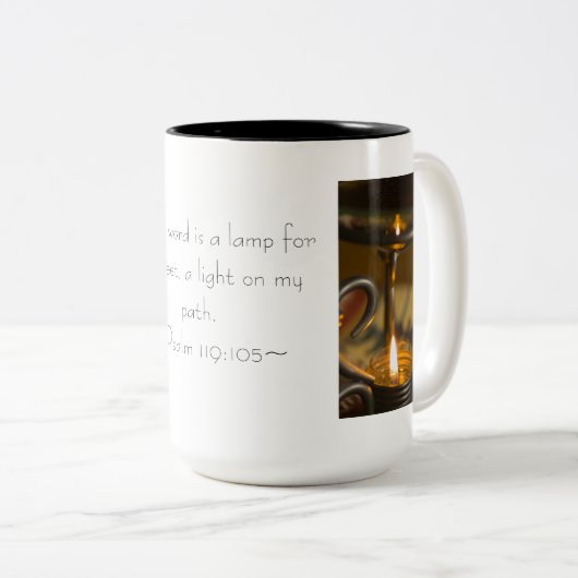 Psalm 119:105 Mok (Voorkant rechts)