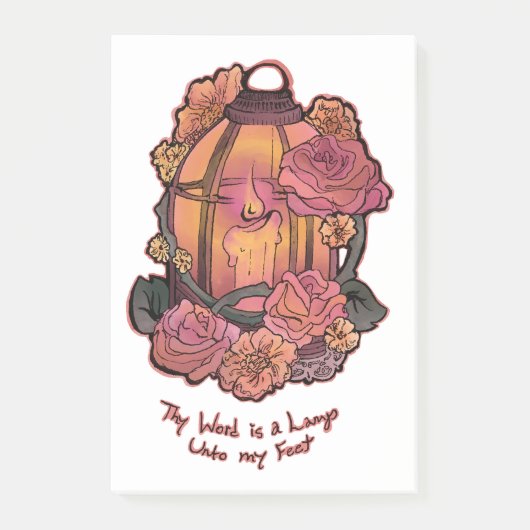 Psalm 119:105 post-it® notes (Voorkant)