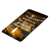 Psalm 119:105 Premium magneet (Linkerzijde)