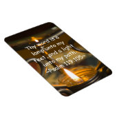 Psalm 119:105 Premium magneet (Rechterzijde)