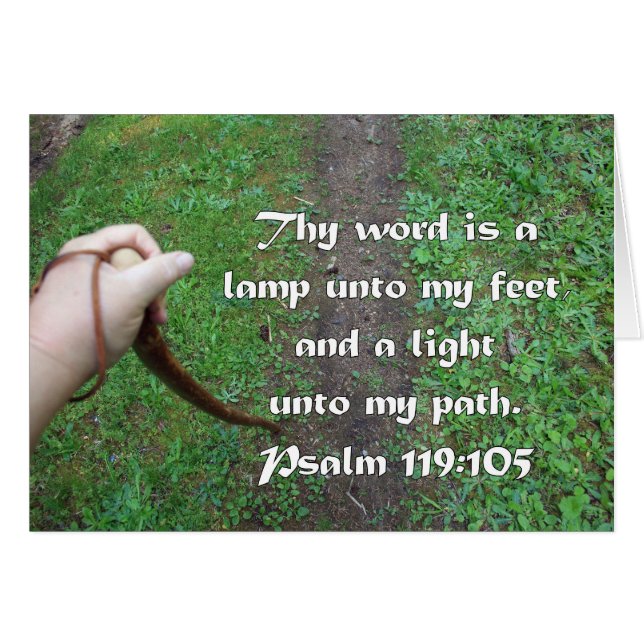 Psalm 119:105 Startpad (Voorkant Horizontaal)