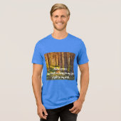 Psalm 119:105 Tri-Blend shirt (Voorkant volledig)