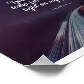 Psalm 119:105 - Uw woord is een lamp aan mijn voet Poster (Hoek)