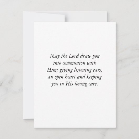 Psalm 119:105 Uw Woord is een Lamp Bijbel Kaart (Achterkant)