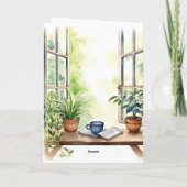 Psalm 119:105 Uw Woord is een Lamp Bijbelvers Kaart (Achterkant)