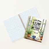 Psalm 119:105 Uw Woord is een Lamp Bijbelvers Notitieboek (Binnen)