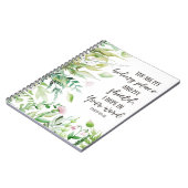 Psalm 119:114 Prayer Journal, bijbelstudie noteboo Notitieboek (Linkerzijde)