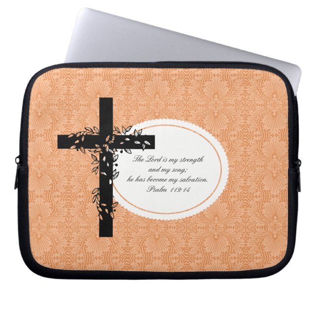 Psalm 119:14 Sleeve voor laptop- of netbookdrager (Voorkant)