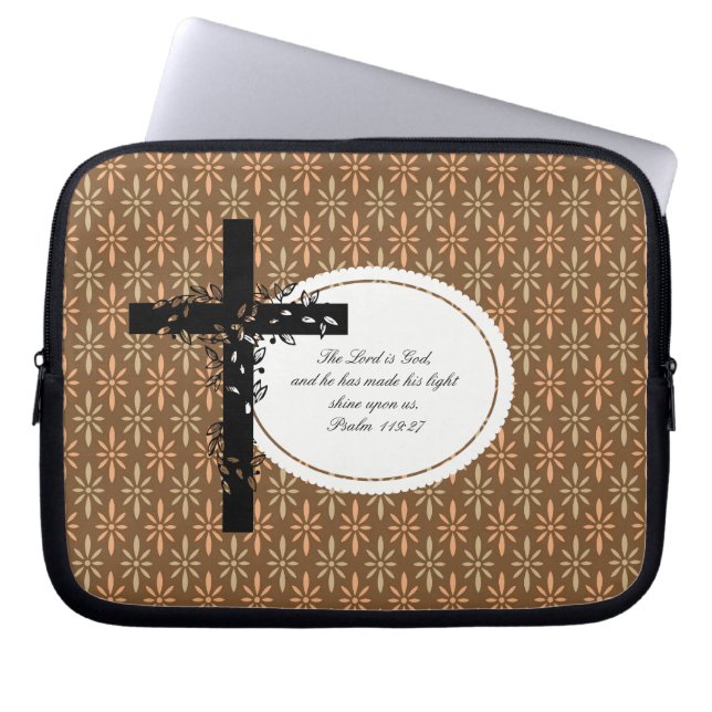 Psalm 119:27 Laptop of Netbook Carrier Sleeve (Voorkant)