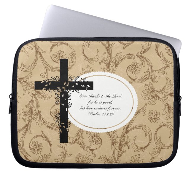 Psalm 119:29 Laptop of Netbook Carrier Sleeve (Voorkant)