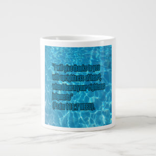 Psalm 119:7 WEBU Mug Grote Koffiekop