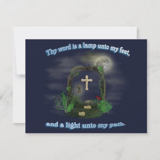 Psalm 119 bedankkaart (Voorkant)