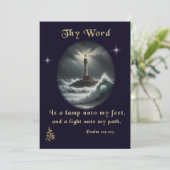 Psalm 119 bedankkaart (Staand voorkant)