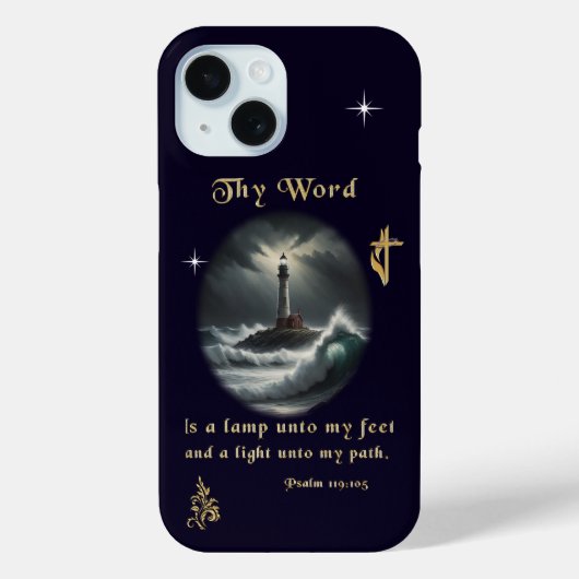 Psalm 119 Case-Mate iPhone case (Achterkant)