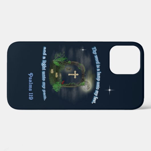 Psalm 119 Case-Mate iPhone case (Achterkant (horizontaal))