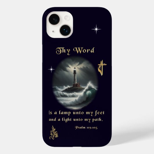 Psalm 119 Case-Mate iPhone case (Achterkant)