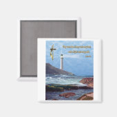 Psalm 119 Christelijke geschenken van vuurtoren Magneet (Voorkant / Achterkant)