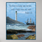 Psalm 119 Christelijke posters (Voorkant)