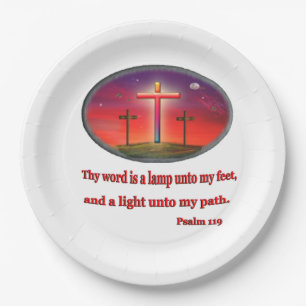 Psalm 119 giften papieren bordje