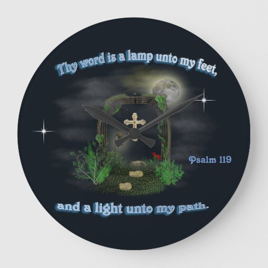 Psalm 119 grote klok (Voorkant)