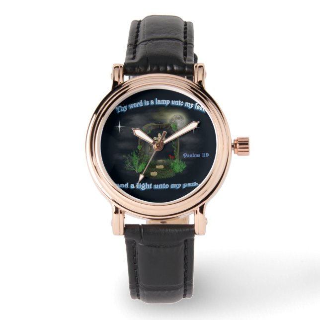 Psalm 119 horloge (Voorkant)