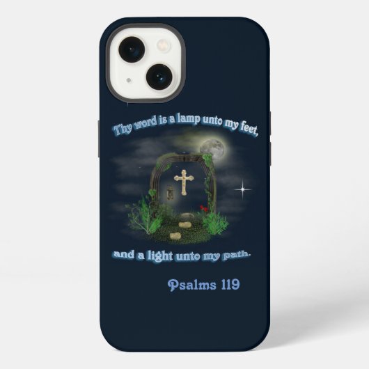 Psalm 119 iPhone hoesje (Achterkant)