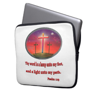 psalm 119 koopwaar laptop sleeve