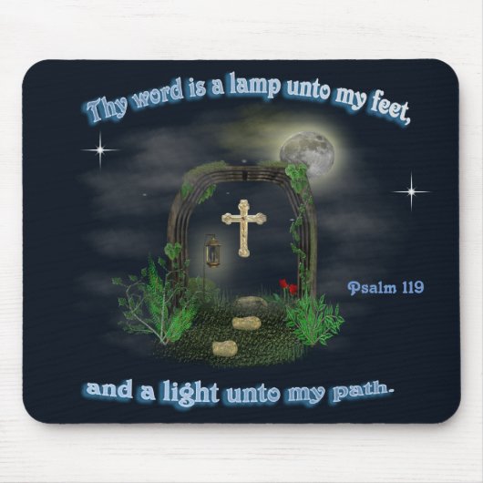 Psalm 119 muismat (Voorkant)
