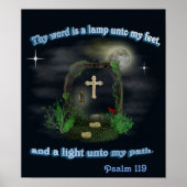 Psalm 119 poster (Voorkant)