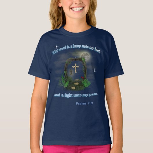 Psalm 119 t-shirt (Voorkant)