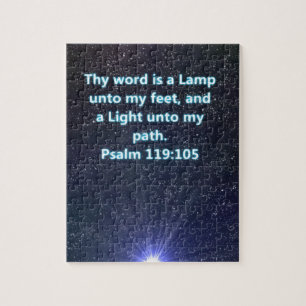 Psalm 119 tweeslachtig vers legpuzzel