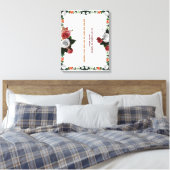 Psalm 11:5, geen geweld canvas afdruk (Insitu (Slaapkamer))