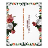 Psalm 11:5, geen geweld foto afdruk (Voorkant)