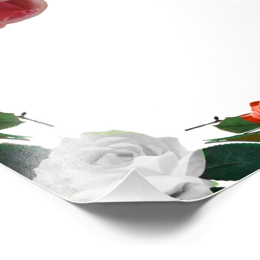 Psalm 11:5, geen geweld foto afdruk (Hoek)