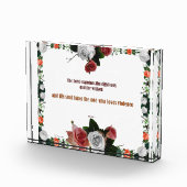 Psalm 11:5, geen geweld fotoblokken (Rechts)