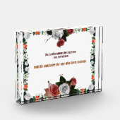 Psalm 11:5, geen geweld fotoblokken (Links)