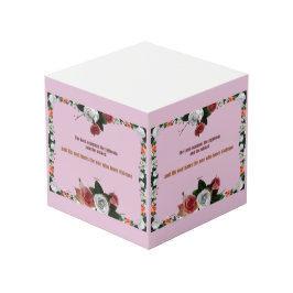 Psalm 11:5, geen geweld kubus