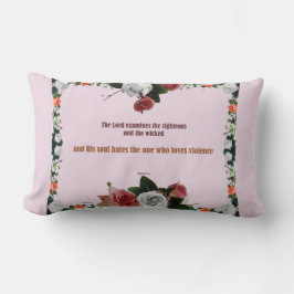 Psalm 11:5, geen geweld kussen