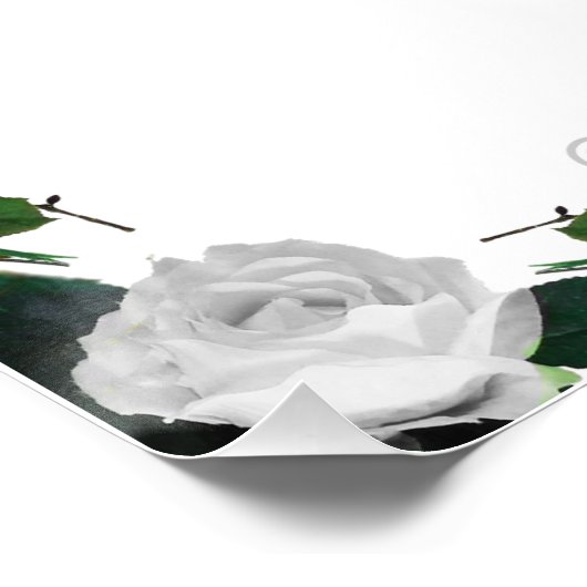 Psalm 11:5, geen geweld perfect poster (Hoek)