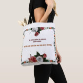 Psalm 11:5, geen geweld tote bag (Dichtbij)